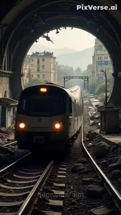 Train by dim