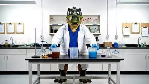 Rex In Foam Testing in The Lab by metamike
