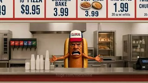 It's a bad day to be a hotdog by metamike