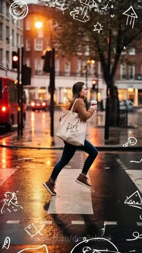 Late For Work - Need my coffee - Song: I Feel Alive by Devil... by devilcloud