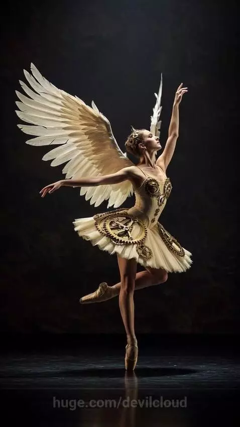 Angel Ballet Dancer by devilcloud