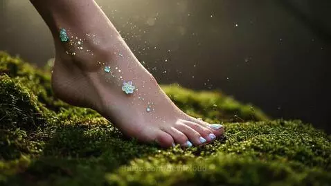 Fairy Feet First Cut Hottest Female Pedicure Fashion Barefoo... by devilcloud