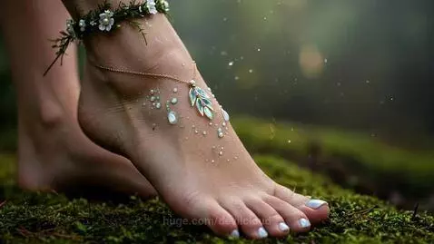Fairy Feet Second Cut Hottest Female Nail Art Pedicure Fashi... by devilcloud