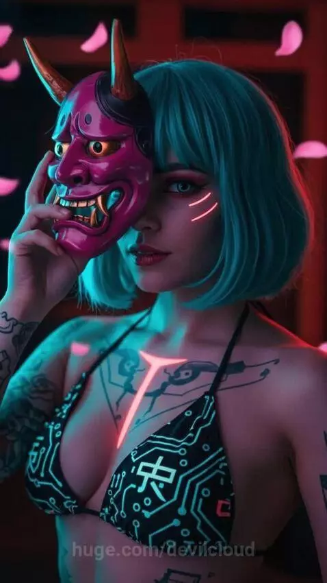 "He said sweet but I serve with spice." 🌶️  🍒'Cherry Bomb'... by devilcloud