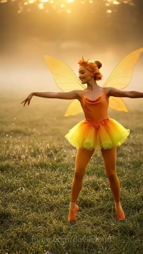 Summer Sun Fairy Dance by devilcloud