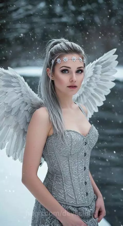 Gray Owl Princess Fashion Cosplay by devilcloud