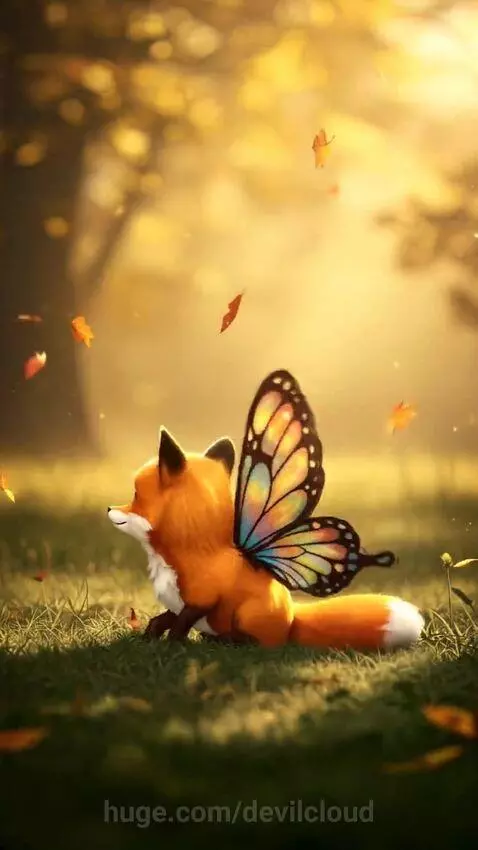 Butterfly Fox - Soundtrack Kawaii Butterfly by Devil Cloud by devilcloud