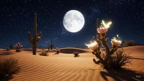 Enchanted desert by sprosy