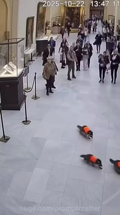 Exclusive surveillance footage captures the shocking moments... by promptcrafter