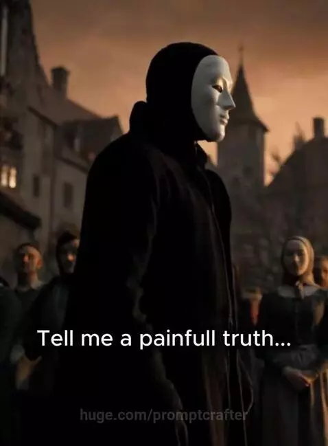 The painfull truth... by promptcrafter