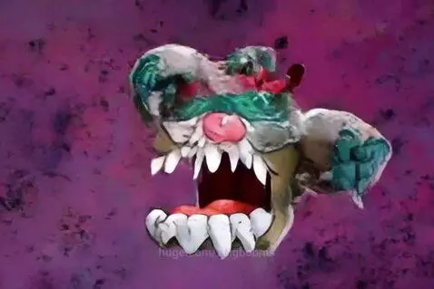 Funny lookong moster going crazy! by 7bigbooms
