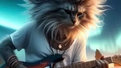 The Cat's Guitar by lofiandkaistudios