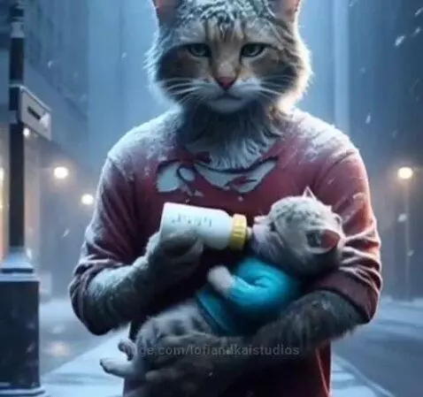 Cat by lofiandkaistudios