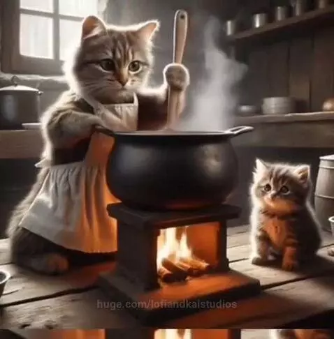 Cat by lofiandkaistudios