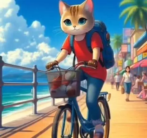 Cat by lofiandkaistudios