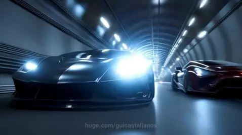 Lamborginni Car Chase by guicastellanos