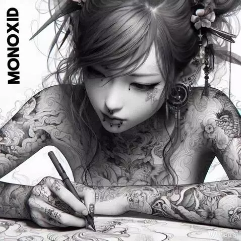 YOU GOT TO DRAW THE LINE SOMEWHERE by monoxid