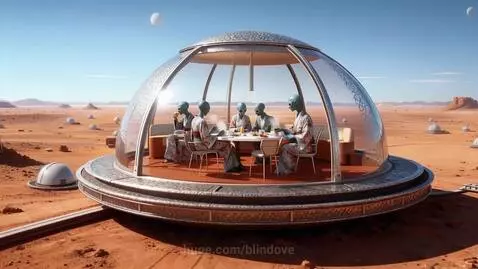 The first coffee shop on mars by blindove