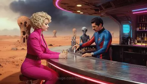 Excellent bar on Mars by blindove