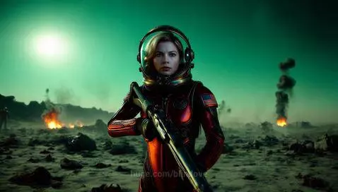 The battle for Mars by blindove