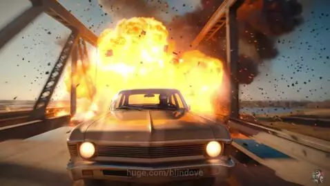Hollywood action scene - production cost - 3$ by blindove