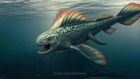 Prehistoric fish by blindove
