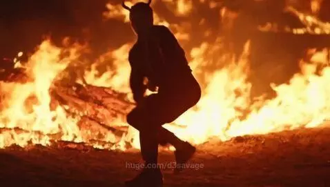 Demons breaks dance by d3savage