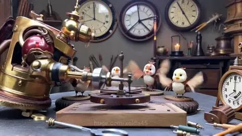 Cuckoo Clockmaker by xelda45