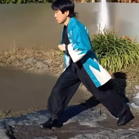 Samurai Shinsengumi fights by mitchysamurai