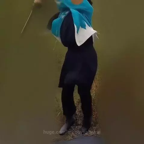 Samurai girl Shinsengumi no face by mitchysamurai