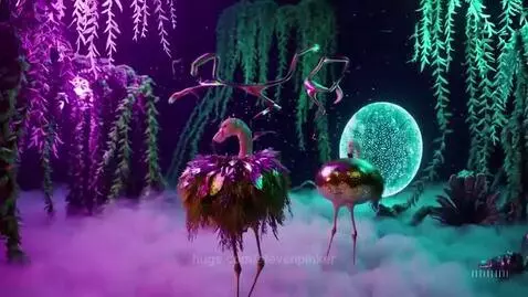 Flamingo dream I by stevenpinker