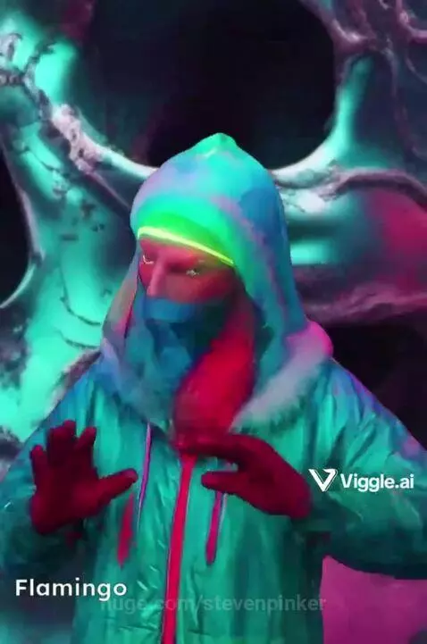 Flamingo gangsta rap ballet by stevenpinker