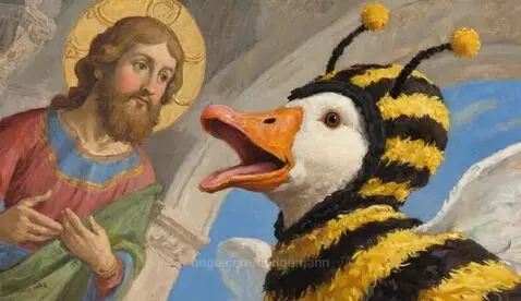 Goose Bumble Bee by hodgemann