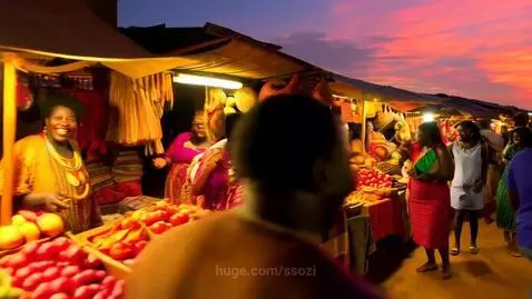 Sunset market. by ssozi