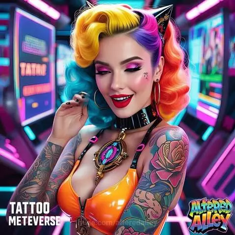 Tattoo Metaverse Magazine by alteredalley