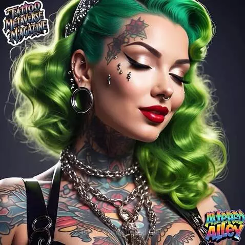 Tattoo Metaverse Magazine and n Altered Alley by alteredalley
