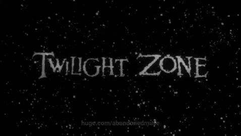 Man in hat and trench coat looking distressed outside a brick building with door labeled '13B'. Surreal imagery follows.