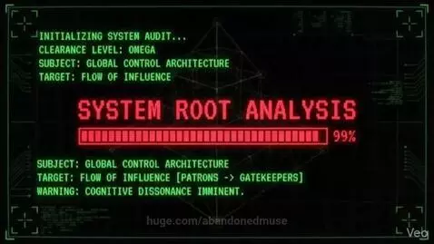 Pyramid diagram showing hierarchical control from elite to population, with Illuminati eye symbol.