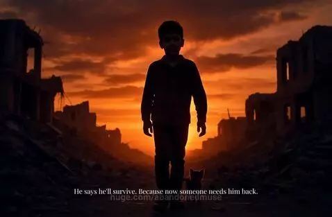 "The Boy Who Found Hope in Darkness: A 45-Second Story That ... by abandonedmuse