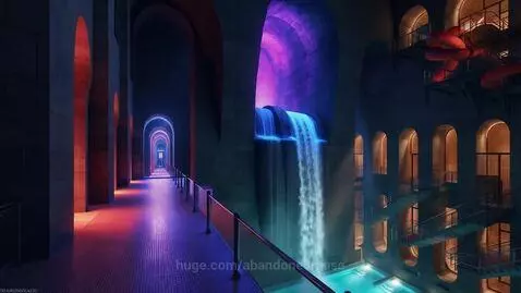 PINK POOLS by abandonedmuse