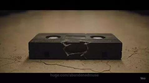 Vhs Tape Explodes Into Blockbuster by abandonedmuse