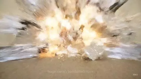 Printer Explodes Into An Office by abandonedmuse