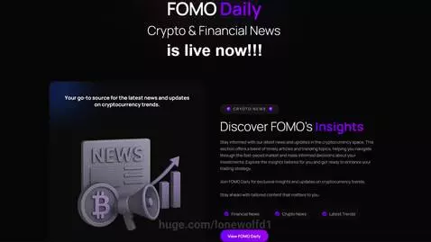 Fomo Daily news is live now by lonewolfd1