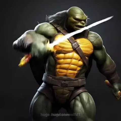 Teenage mutant fomo turtle by lonewolfd1