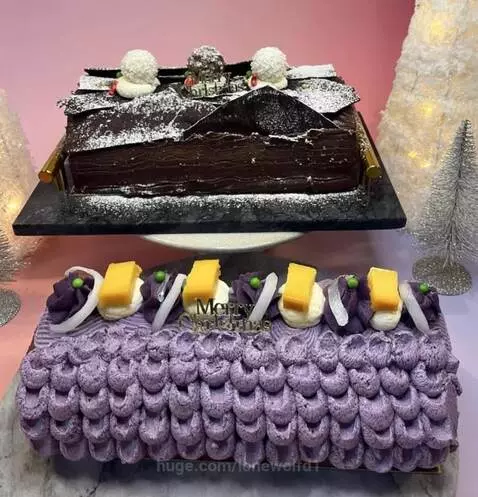 premium christmas cake rolls by lonewolfd1