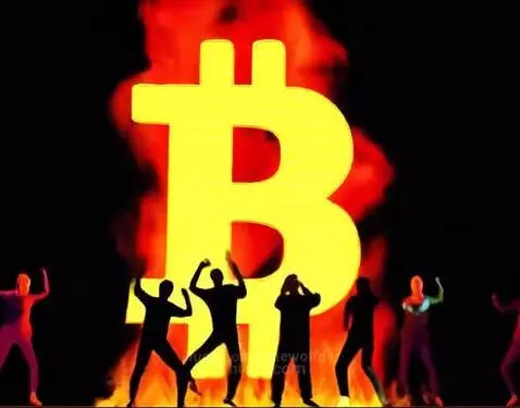 BTC celebrationg by lonewolfd1