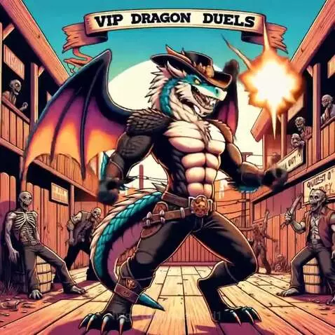 Dragon duels by lonewolfd1