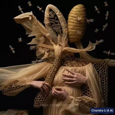 A woman in search of freedom. Transformation by chandrali