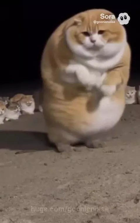 The Fat Cat Dance by goonienoise