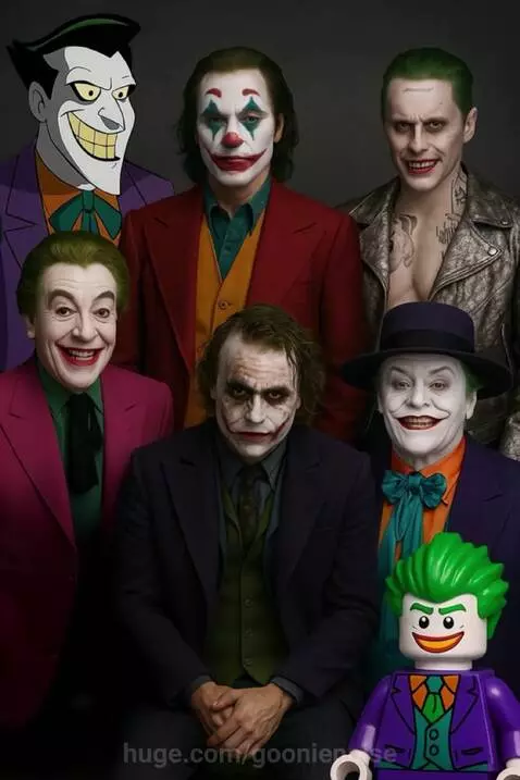 The Jokers Photoshoot (Batman Blooper) by goonienoise